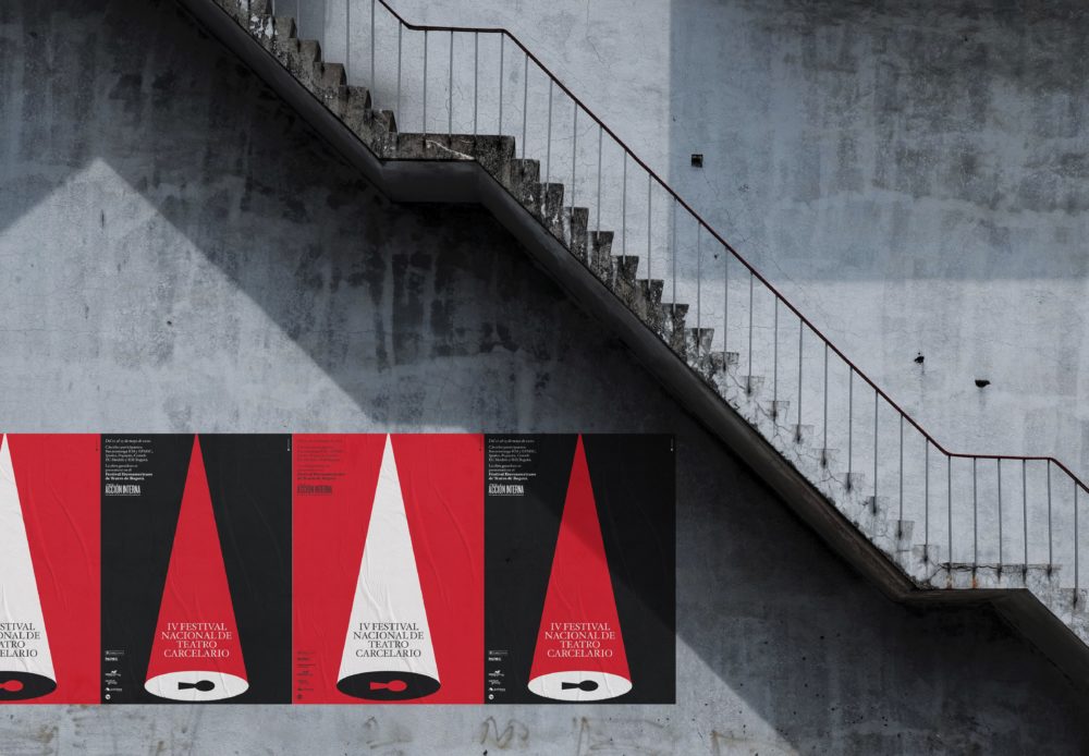 LIP | Proyecto Fundación Acción Interna - Afiche IV Festival de Teatro Carcelario