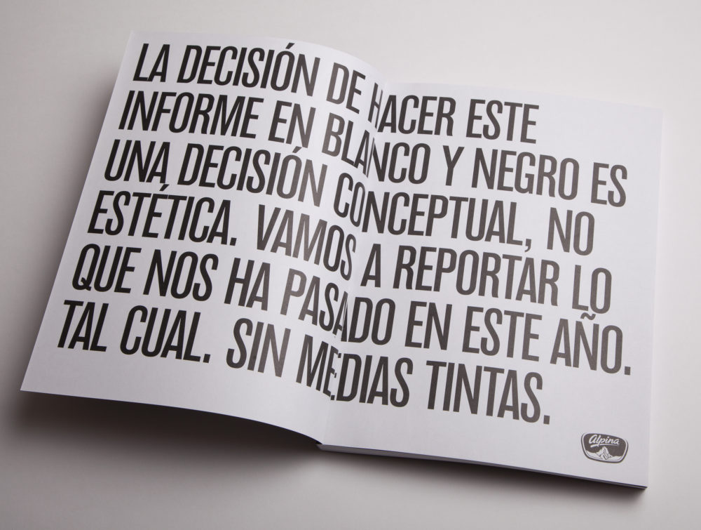 LIP | Proyecto Alpina - Informe sostenibilidad 2010 en blanco y negro