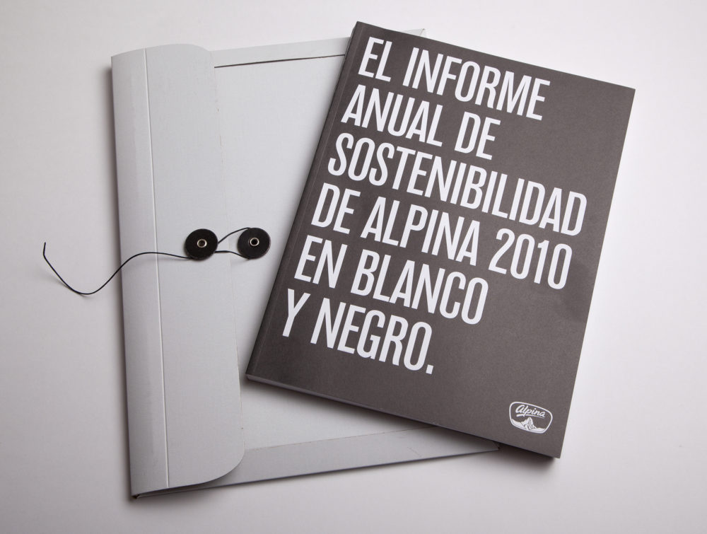 LIP | Proyecto Alpina - Informe sostenibilidad 2010 en blanco y negro