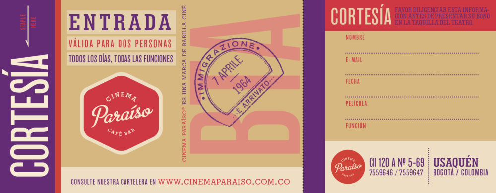 LIP | Proyecto Cinema Paraíso - Marca
