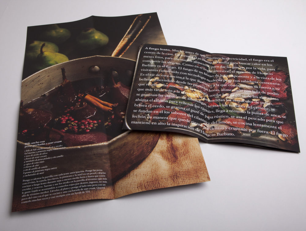 LIP | Project Horacio Barbato - Identidad visual y kit de recetas