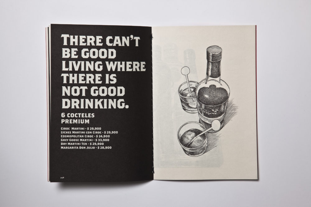 LIP | Proyecto Brasserie - Logotipo y Menús