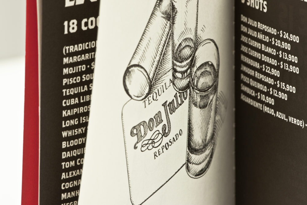 LIP | Proyecto Brasserie - Logotipo y Menús