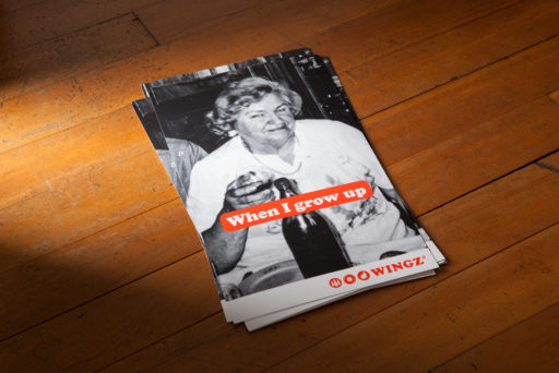 LIP | Project Wingz - Identidad visual y menús